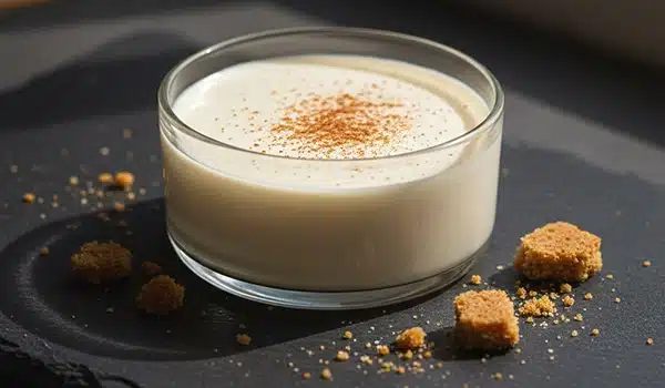 Crème dessert à la vanille sans oeufs