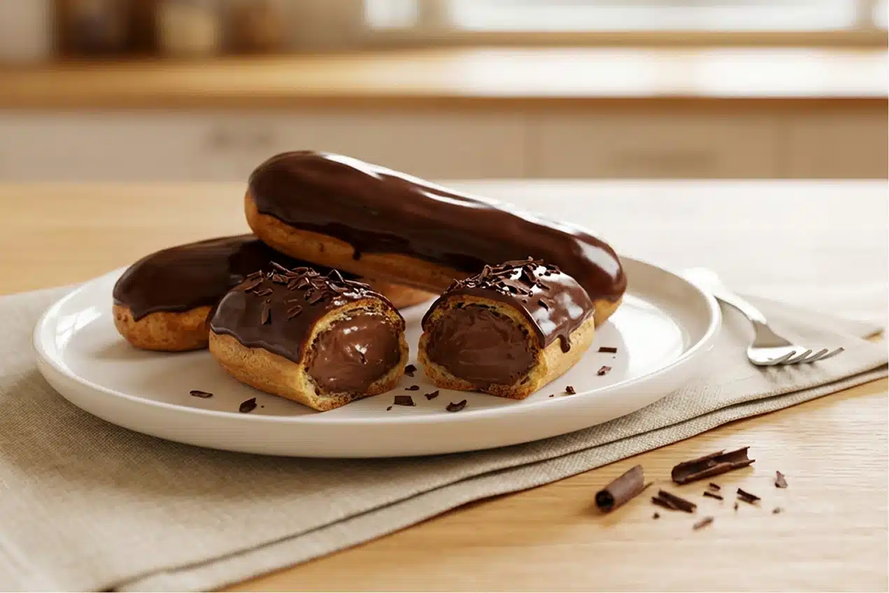 Éclairs au chocolat maison faciles : recette inratable