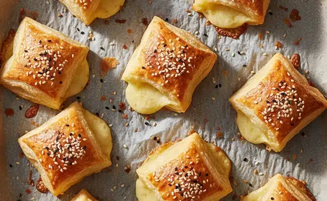 Feuilletés apéritifs au fromage