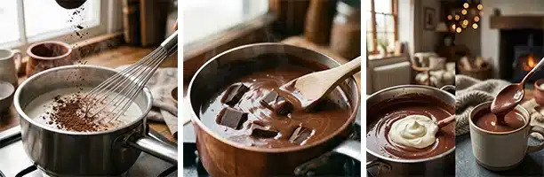 Recette chocolat chaud épais