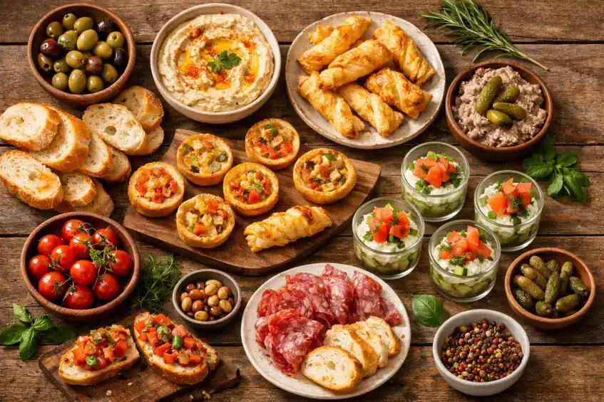 Apéro dînatoire petit budget 20 recettes économiques
