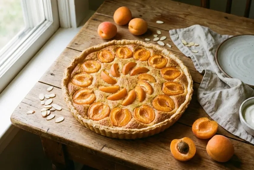 Tarte amandine aux abricots : la recette facile et gourmande
