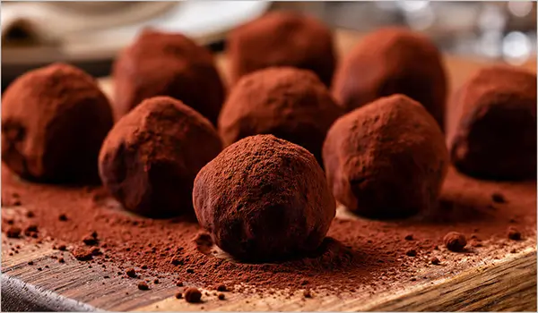 Recette de truffes au chocolat noir classique