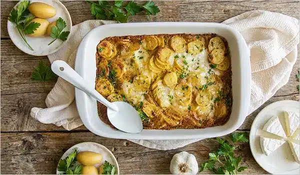 Truffade auvergnate au four