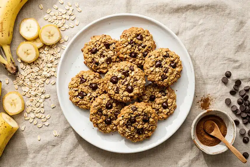 Recette biscuit flocon d'avoine minceur