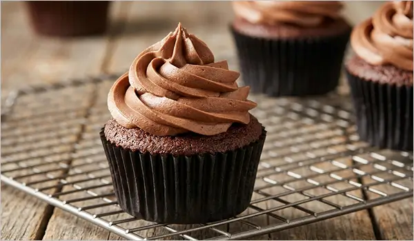 Recette ganache montée chocolat pour cupcakes