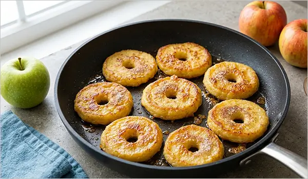 Ma recette de beignets aux pommes à la poêle, étape par étape