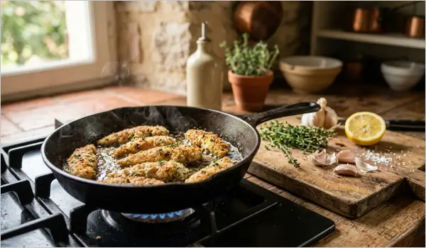 Comment cuisiner les aiguillettes de poulet à la poêle, au four ou en sauce